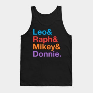 Team Turtles Tank Top